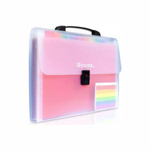 Fastunbox (Label) 2 Pack Expandable File Folder